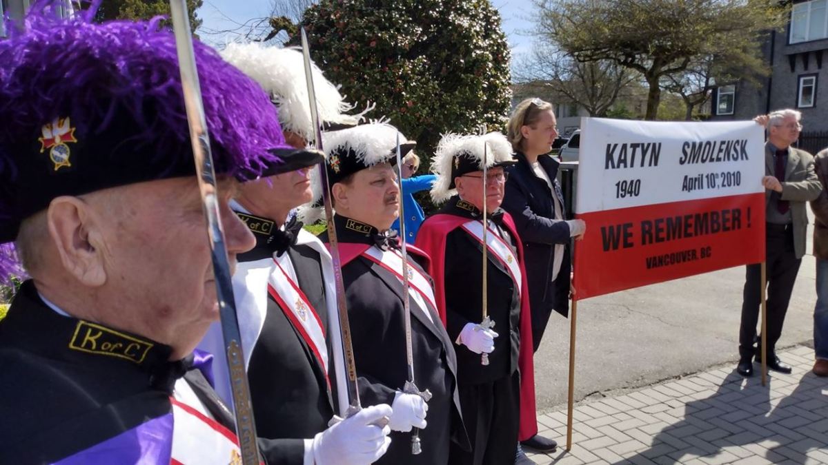 2024.04.14 – Dzień Pamięci zamordowanych w Katyniu i 14 rocznica katastrofy samolotu prezydenckiego w&nbsp;Smoleńsku